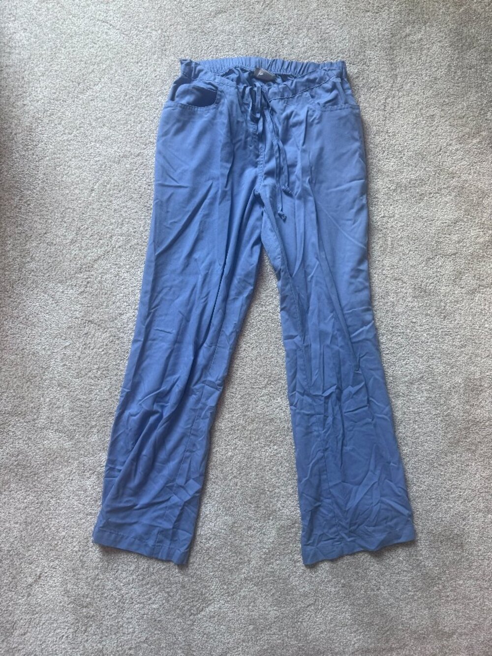 Grey’s Anatomy Scrub Pants by Barco Blue Straight Leg Size Medium